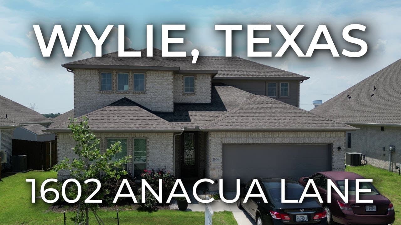 1602 Anacua Lane, Wylie, Texas 75098: Property and Community Tour