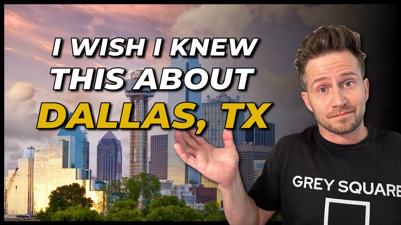 5 Things I Wish I Knew BEFORE Living in Dallas Texas