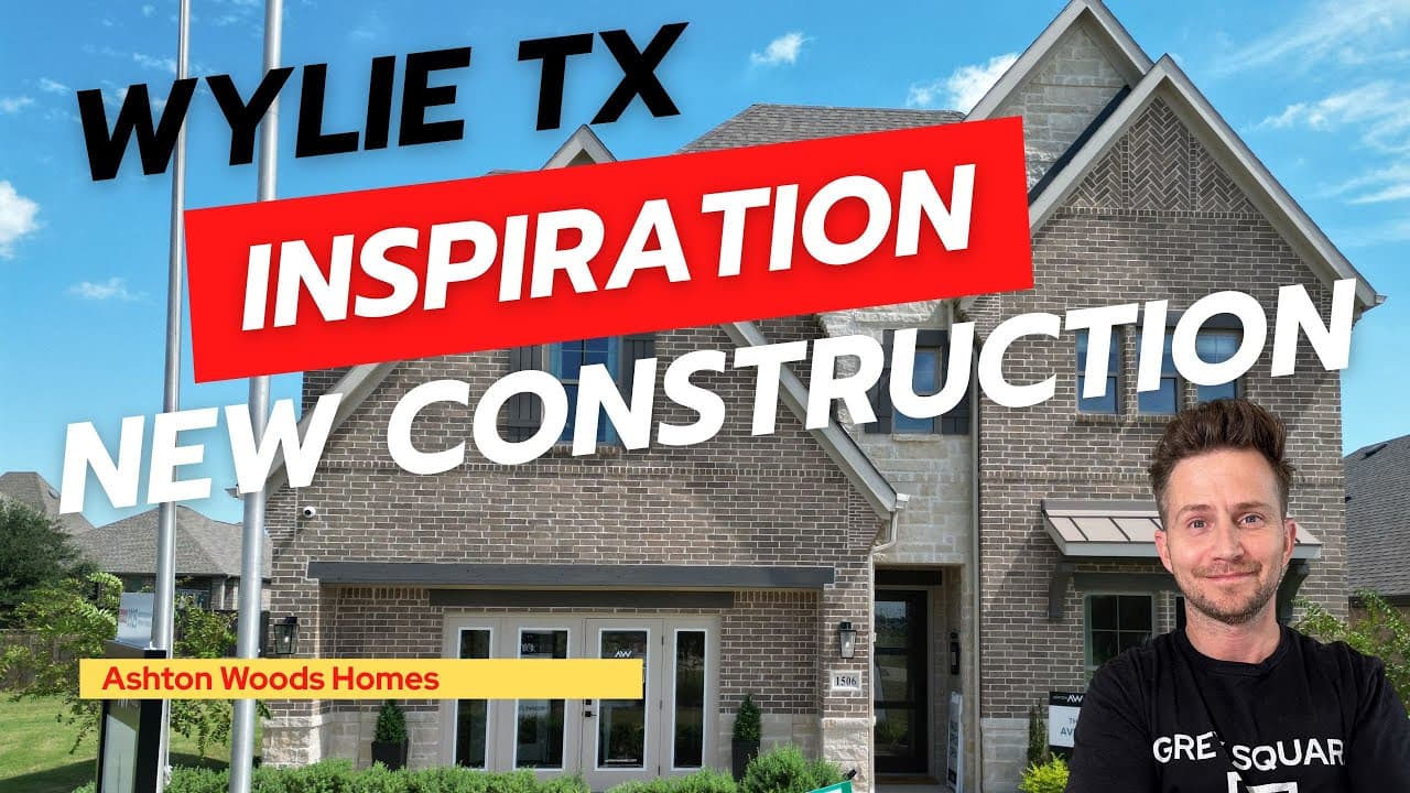 Discover Your Dream Home in Wylie, Texas | Ashton Woods New Build Tour