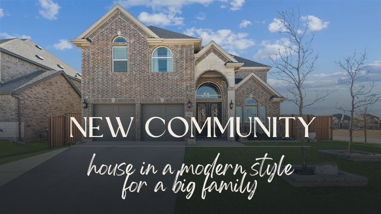 Stunning 2 Year Old Home in Haslet, TX: 4 Beds, Media Room & More!