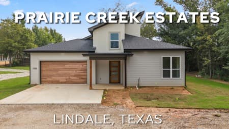 Stunning New Construction Home Tours in Lindale, TX