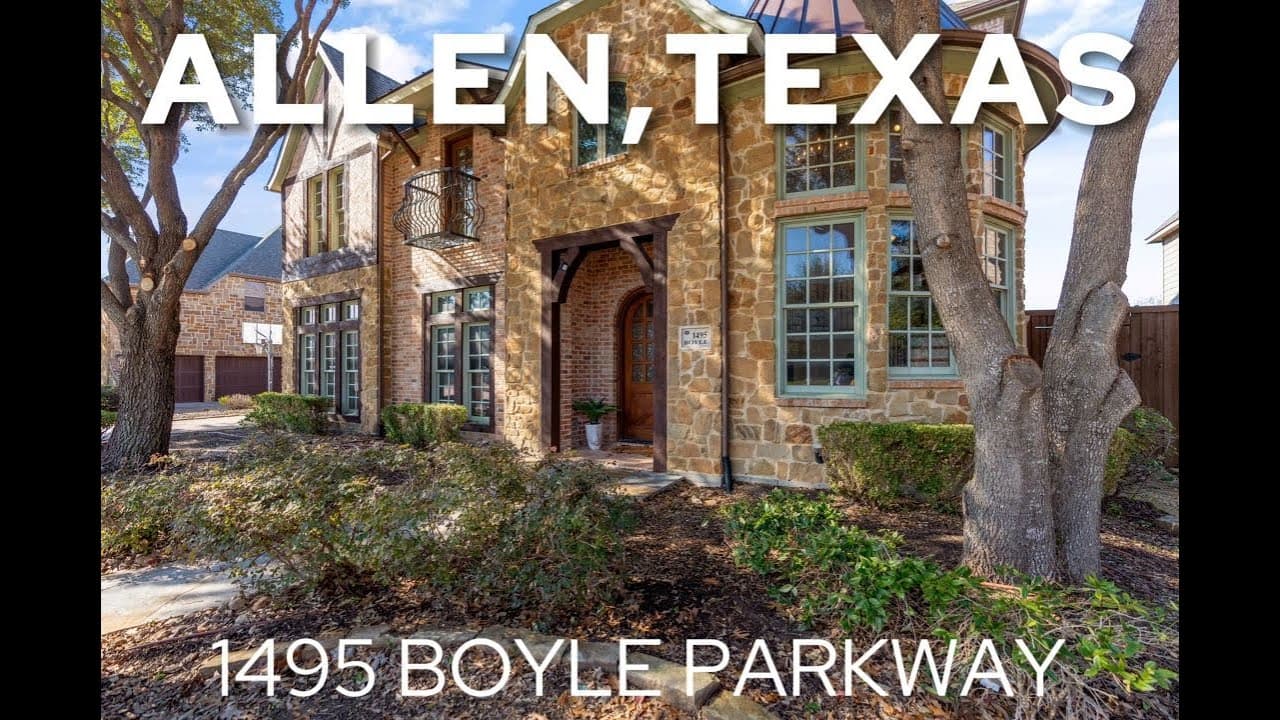 Tour a Luxurious 6BR Mansion in Allen, TX!
