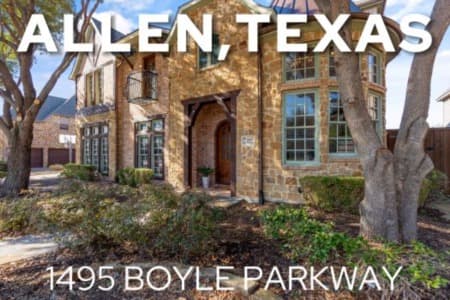 Tour a Luxurious 6BR Mansion in Allen, TX!