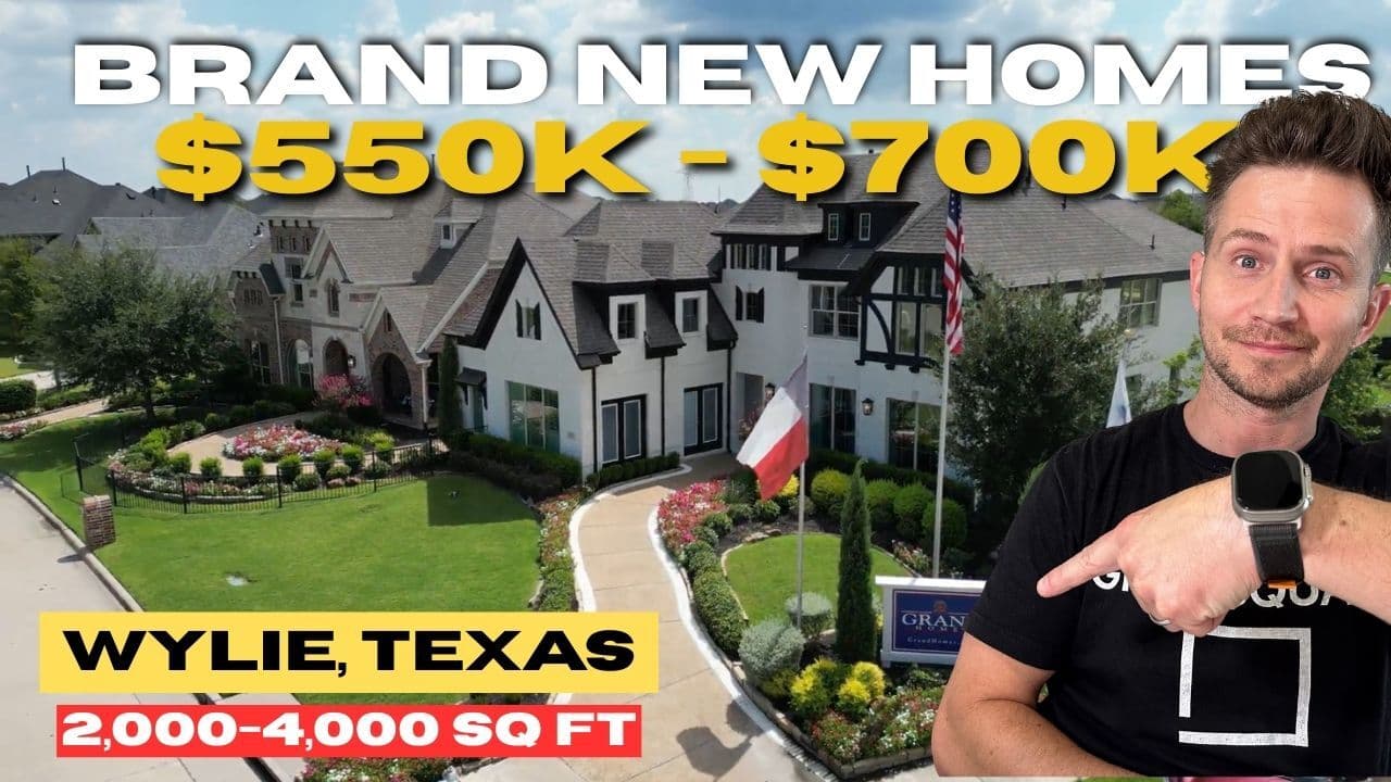 Why Grand Homes in Wylie, Texas Might Be the Perfect New Construction for You