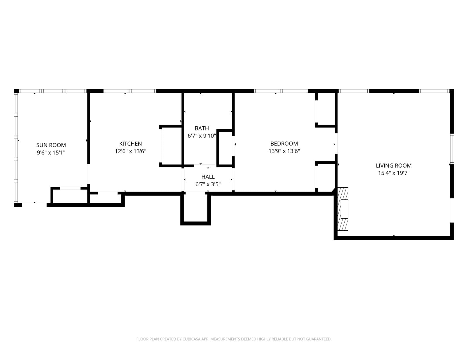 Floor plan for 4533 Worth Street