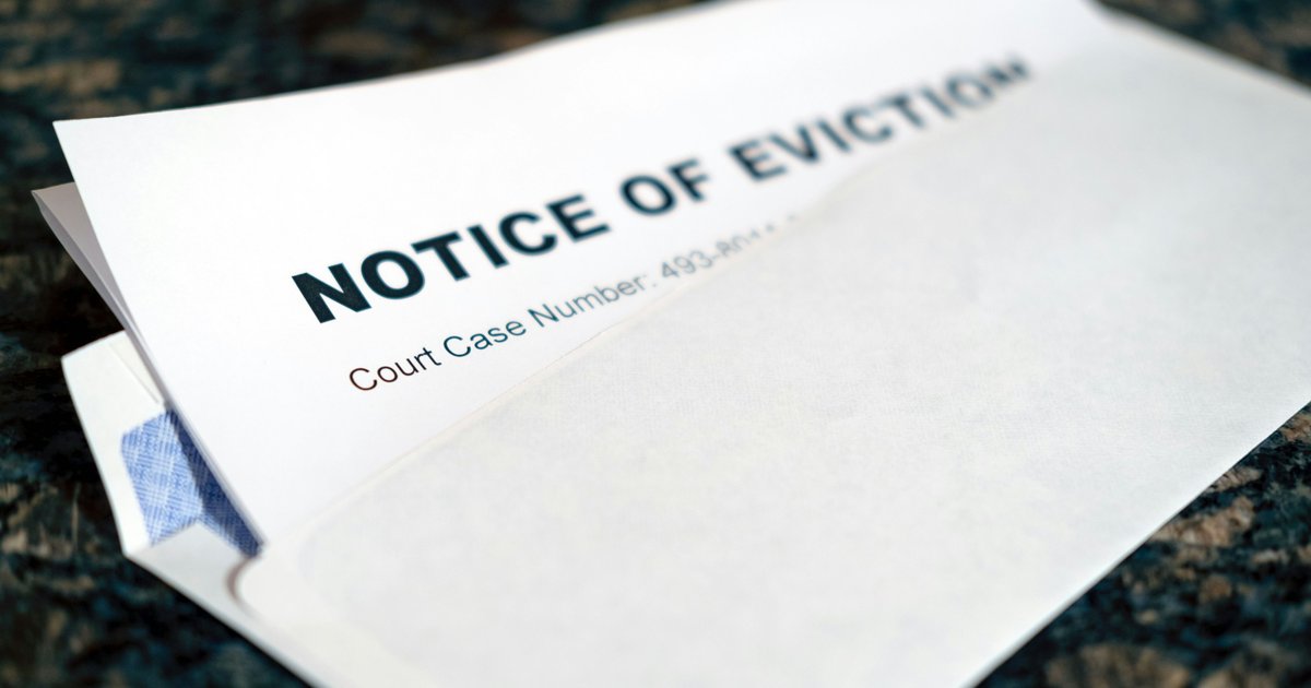 Close-up of a formal legal notice document, representing the written notices required under Texas Property Code §51.002 in the Texas non-judicial foreclosure process